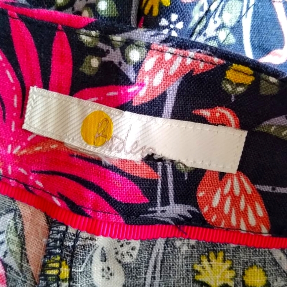 Boden colorful print linen shorts - Picture 8 of 9